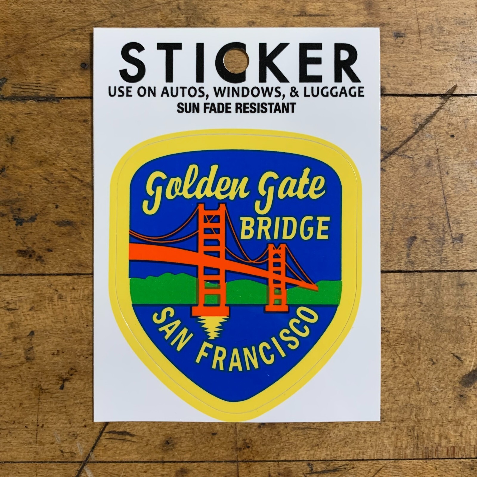San Francisco Sticker – California Vinyl Deca UV Protection for Boat Car RV