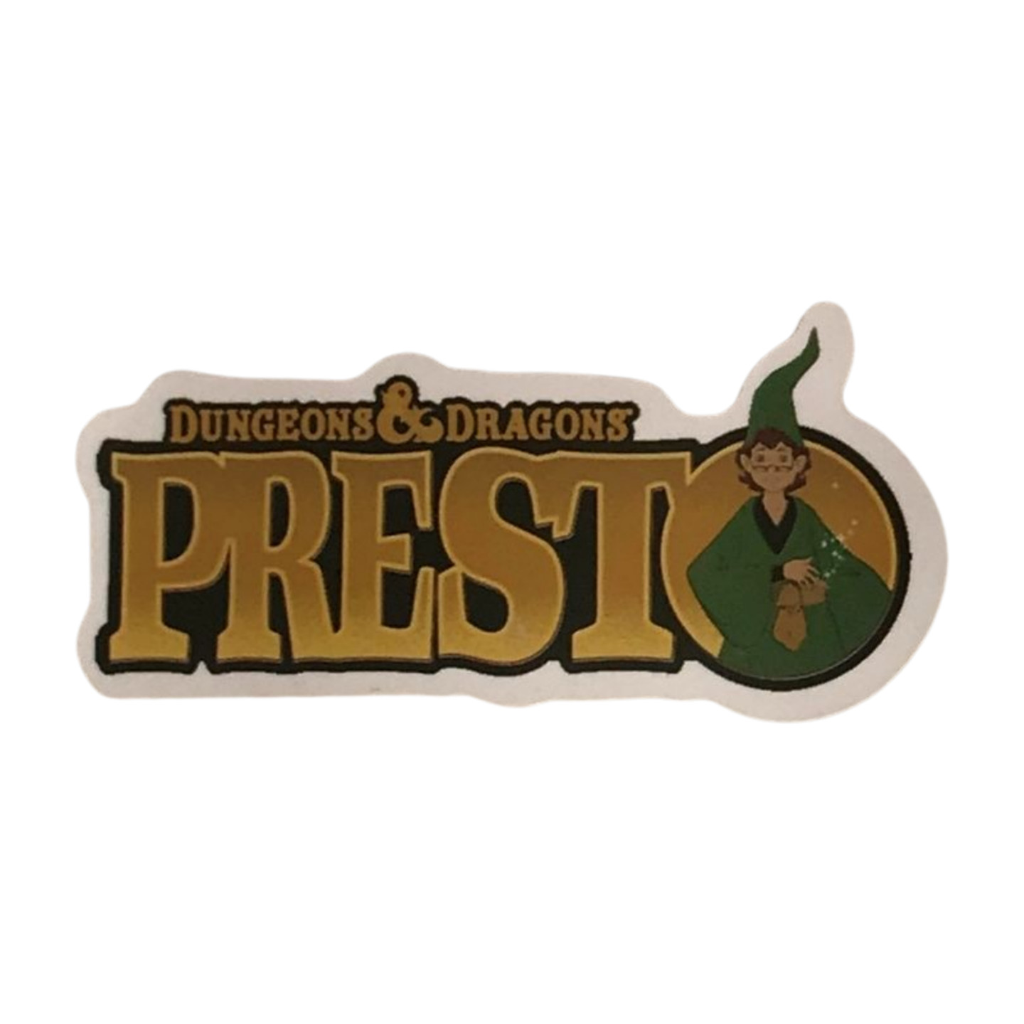 Presto the Magician Dungeons & Dragons Sticker