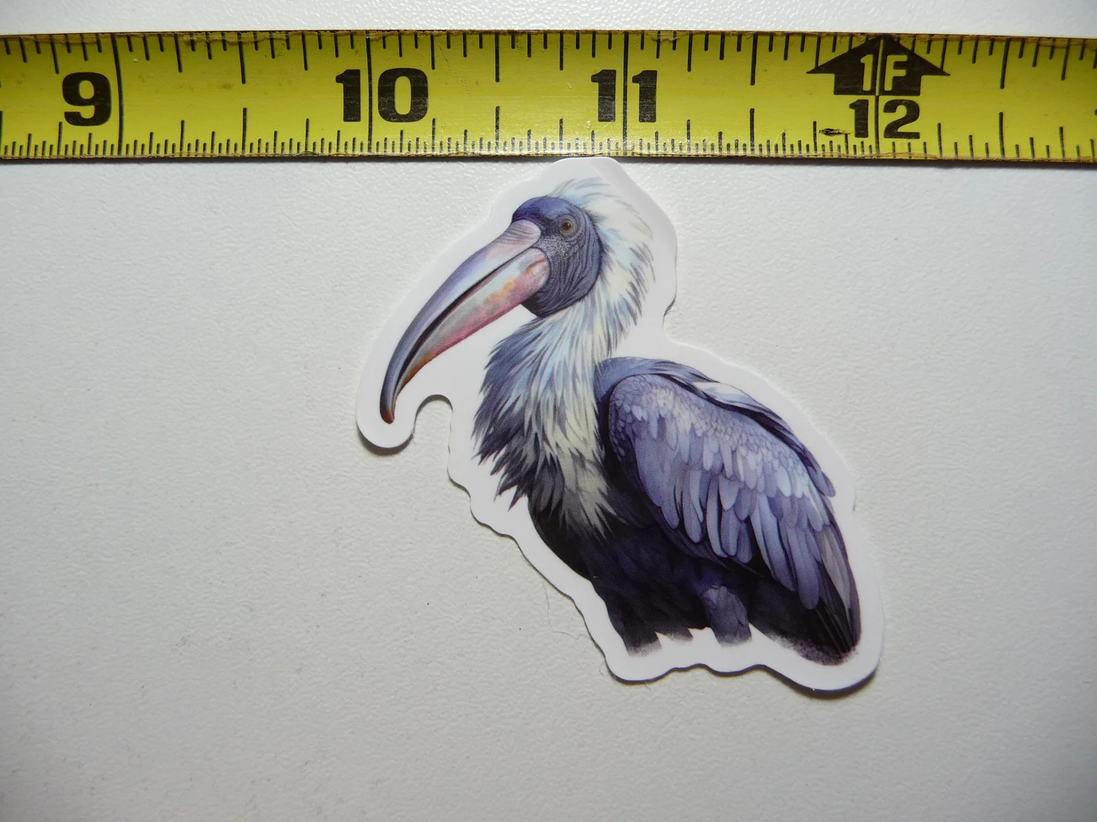 SHOEBILL STORK BIRD SMALL STICKER DECAL WILDLIFE PRESERVE NATURE ANIMAL