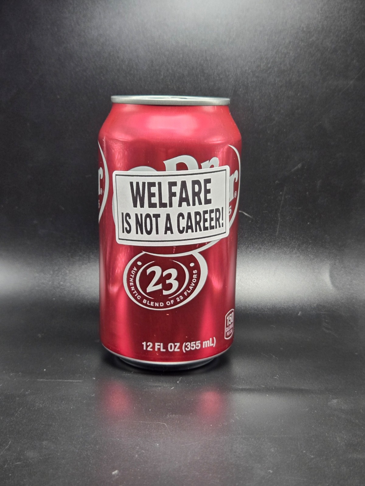 "WELFARE is NOT a CAREER" stickers 25-500 bulk pack sticker labels decal anti