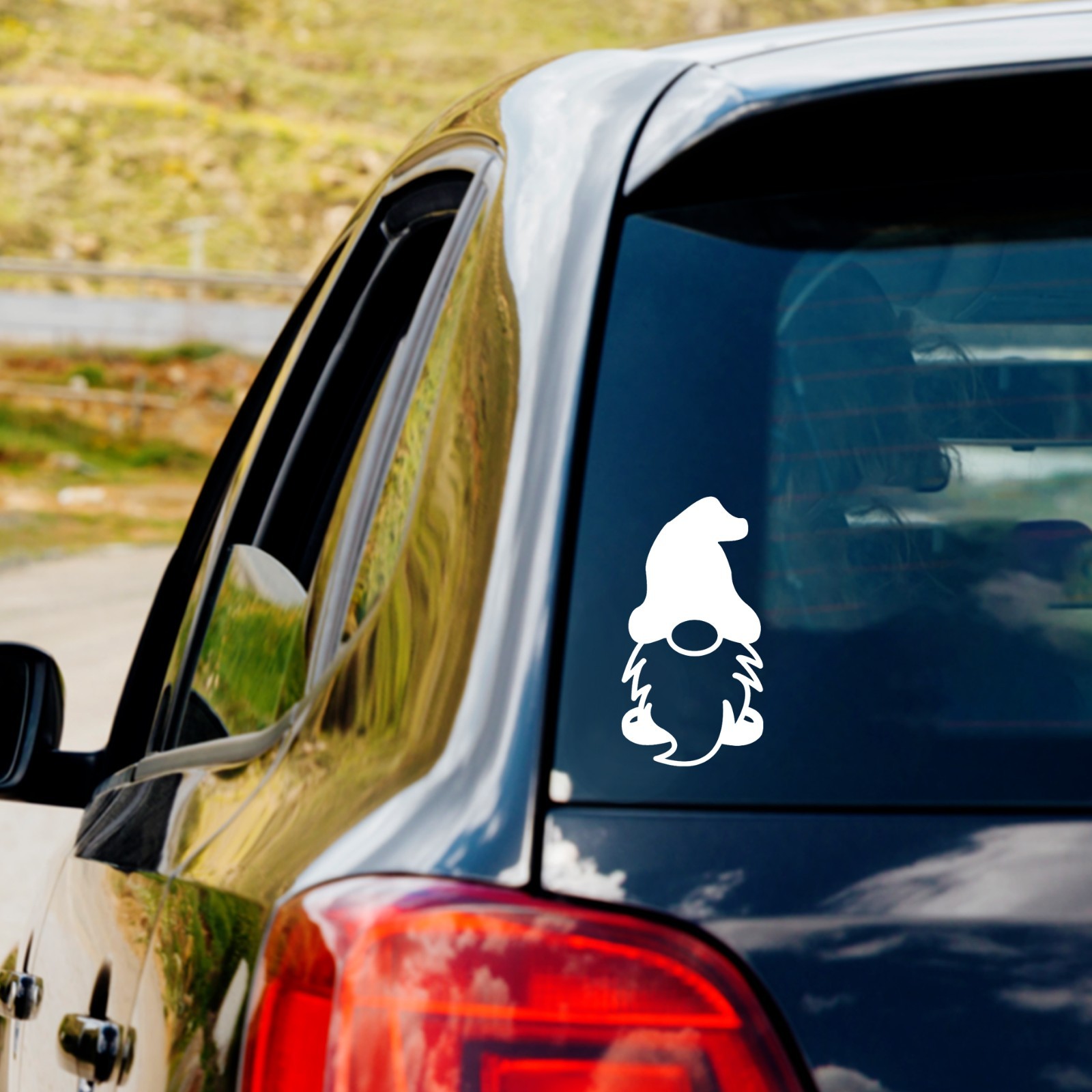 Cute Gnome Vinyl Decal Sticker Car Truck Window Laptop Water Bottle