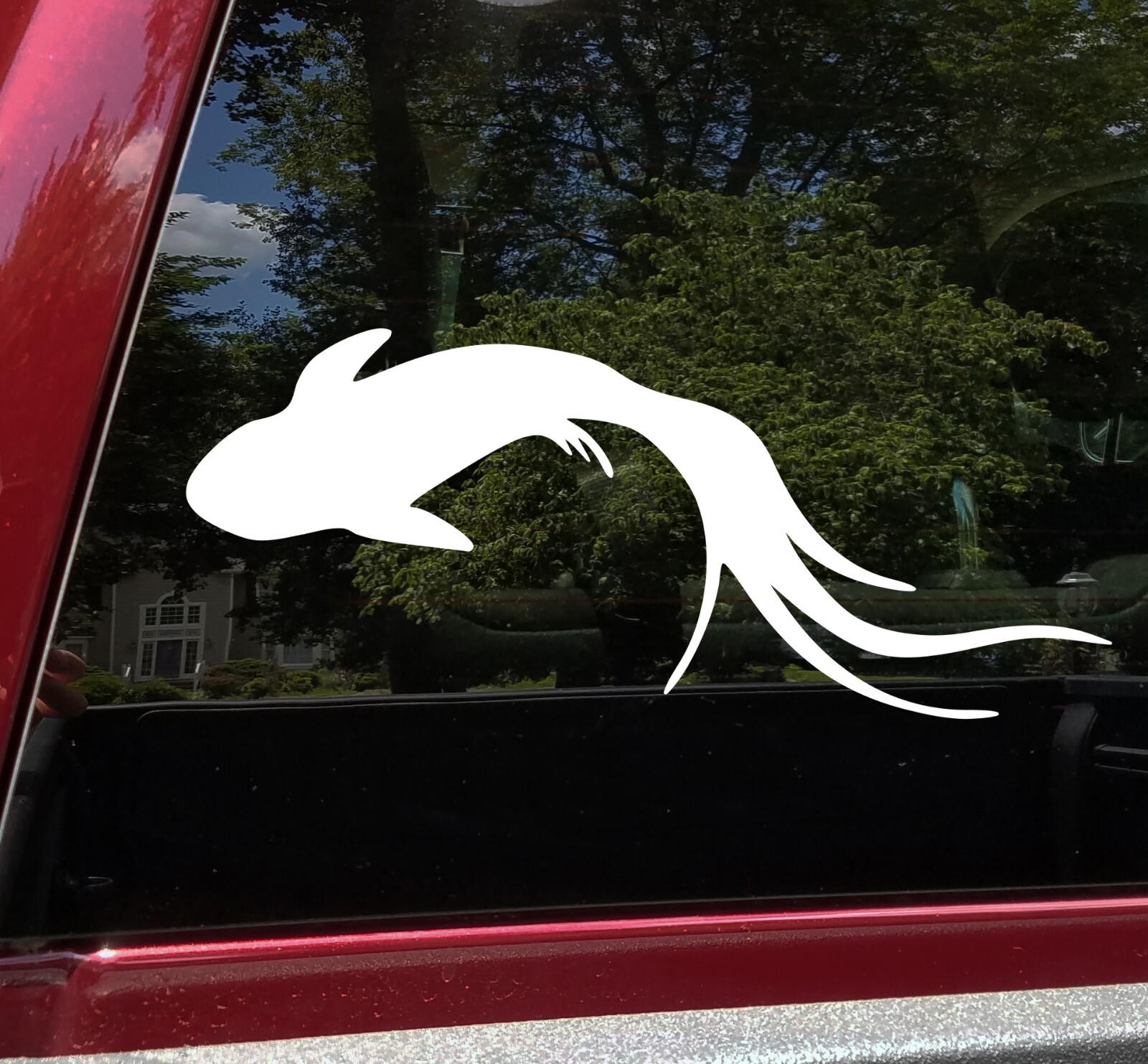 KOI FISH Vinyl Sticker – Nishikigoi Carp Japanese Goldfish – Die Cut Decal