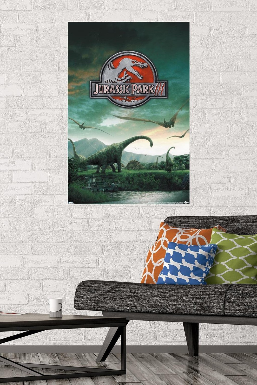 Trends International Jurassic Park 3 – Dinosaurs Wall Poster, 22.375" x 34", …