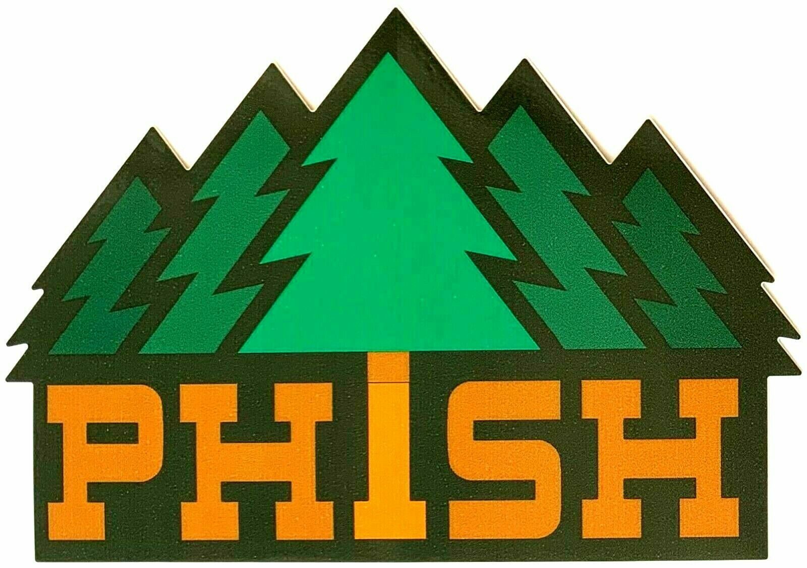 Phish Timber Vinyl Sticker Logo Emblem Insignia Memorabilia [Set of 8 Stickers]