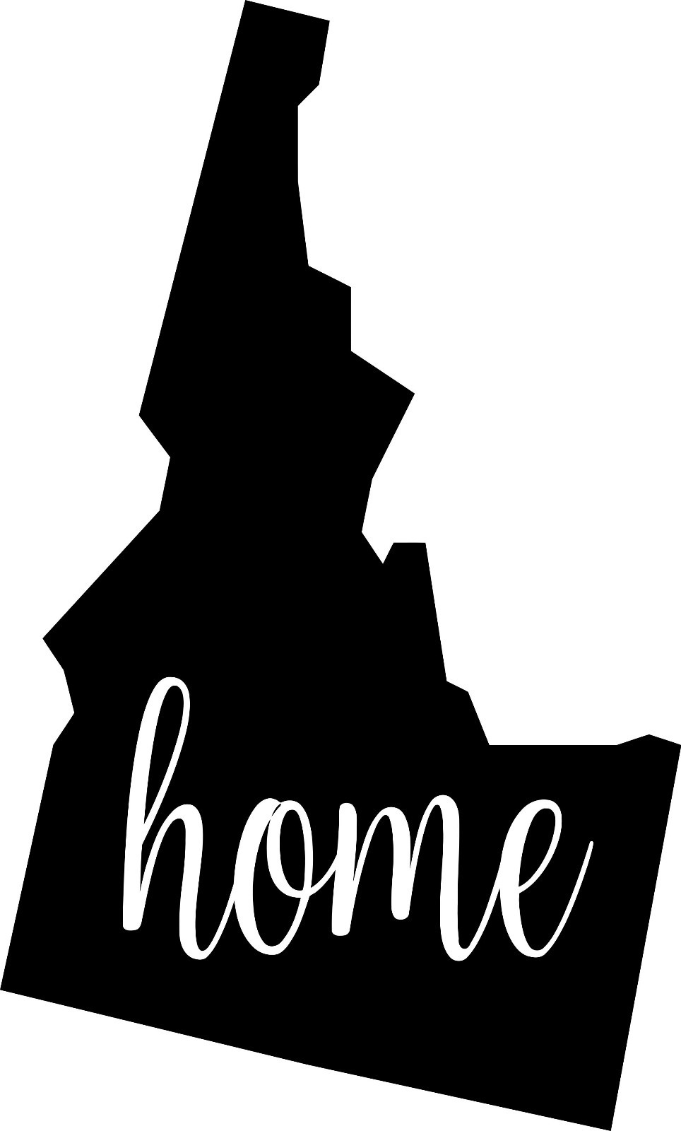 Idaho State Vinyl Decal Sticker 6" x 3.5" Home ID Potatoes FREE SHIPPING