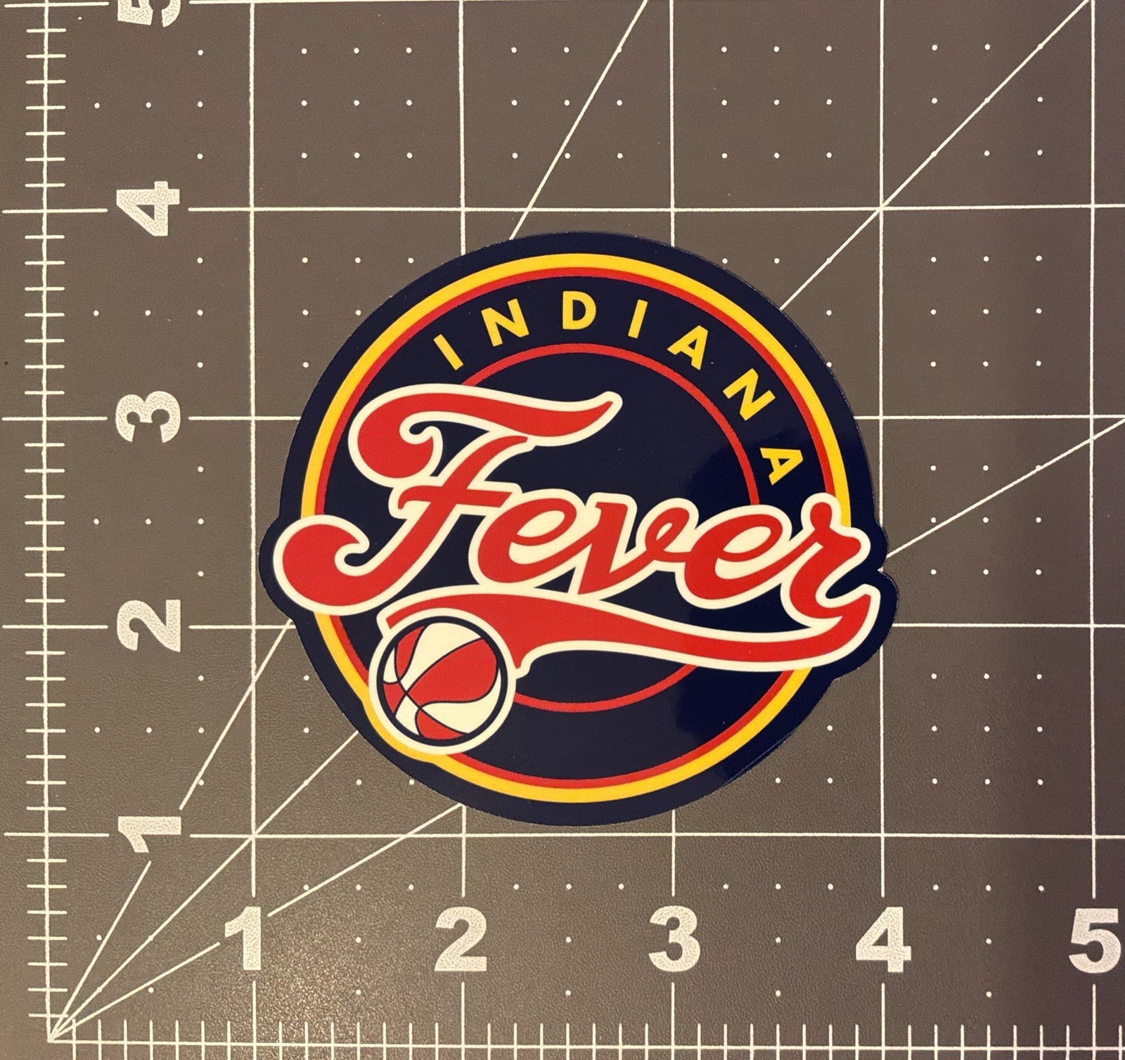 Indiana Fever Sticker Sticker 3” Vinyl