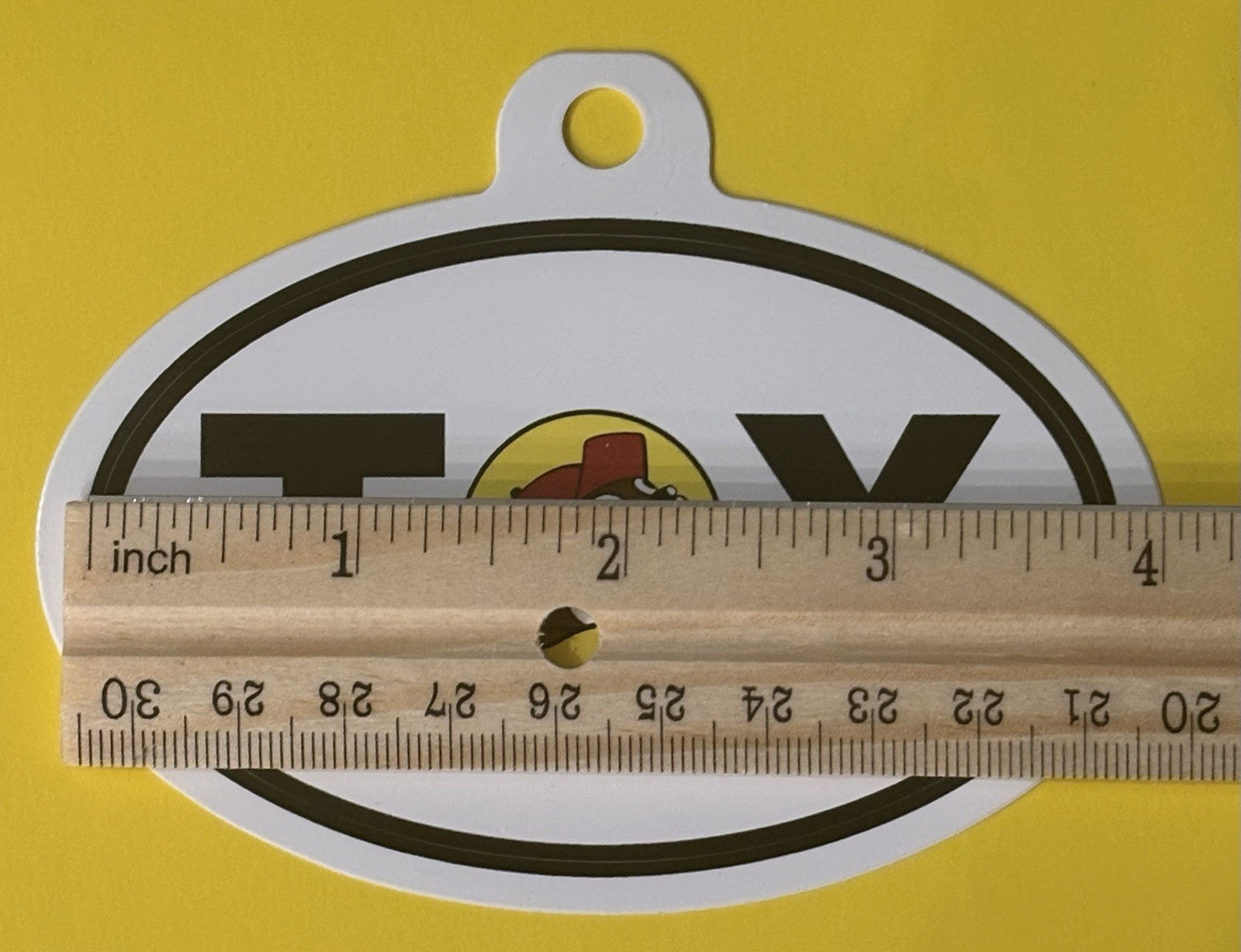 Buc-ee's TX Oval Sticker Bucees Texas Oval Sticker