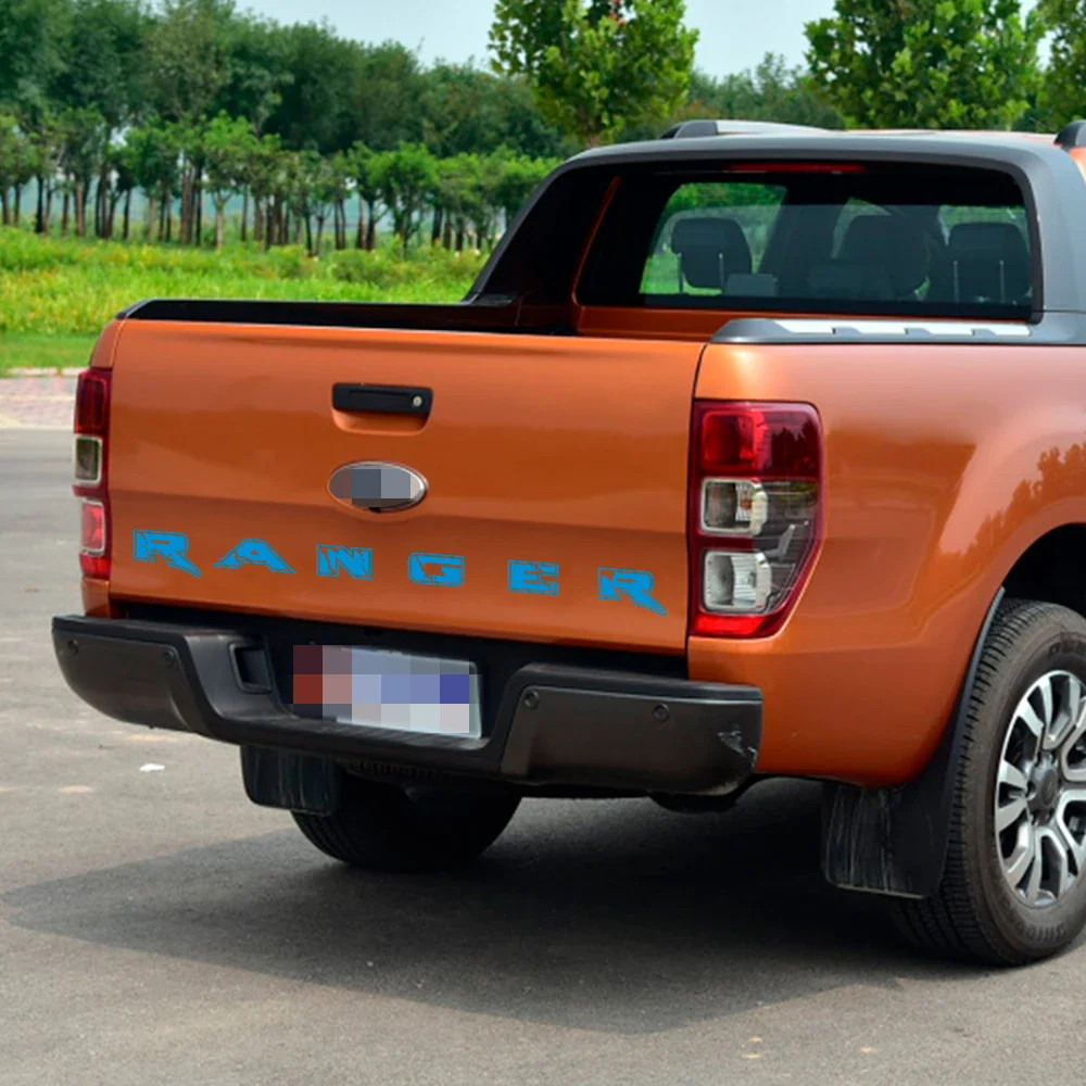 Aftermarket Tailgate Letter & Rear Tail Graphic Decal for Ford Ranger | Custom V