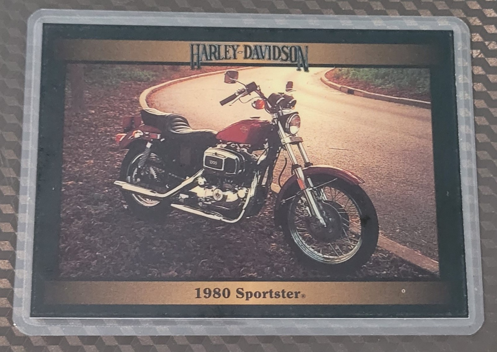 Harley Davidson Vintage Collectible Card Fridge/Locker/Cabinet Laminated Magnets