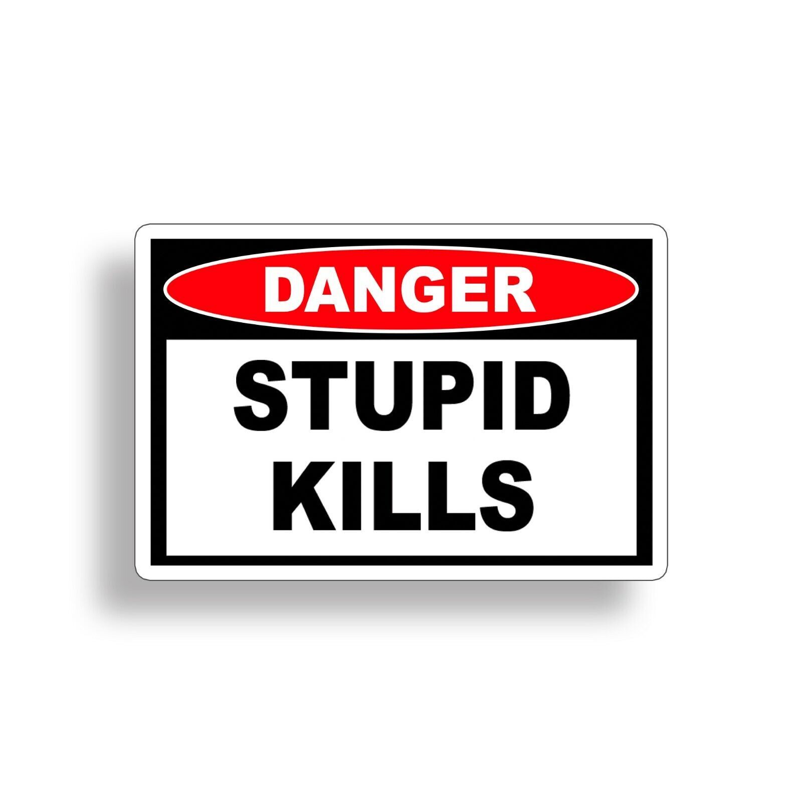 Stupid Kills Sticker Decal