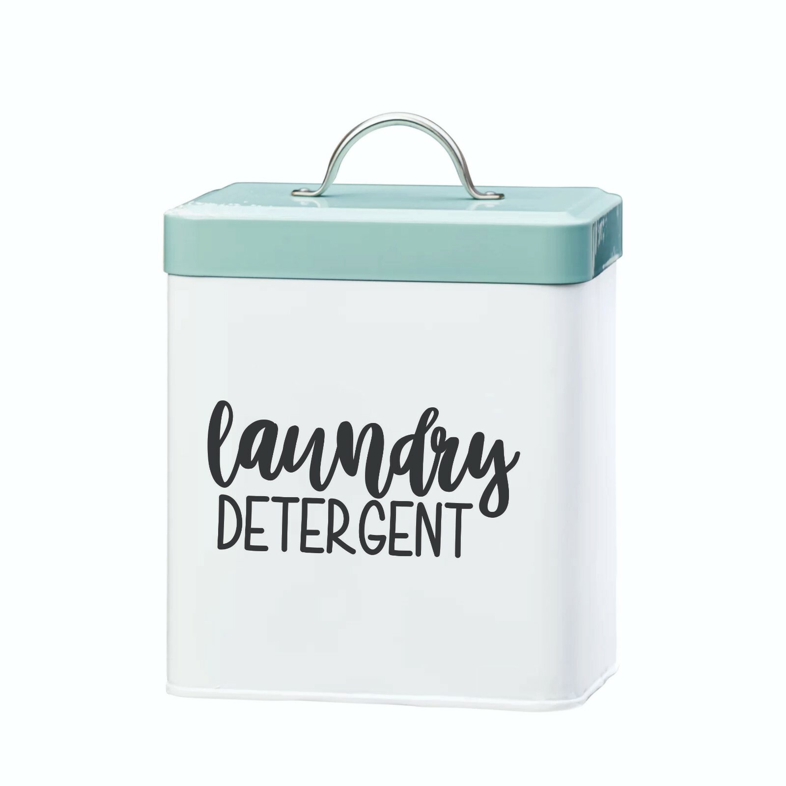 Laundry Detergent Label Vinyl Decal Sticker Only Home Organization