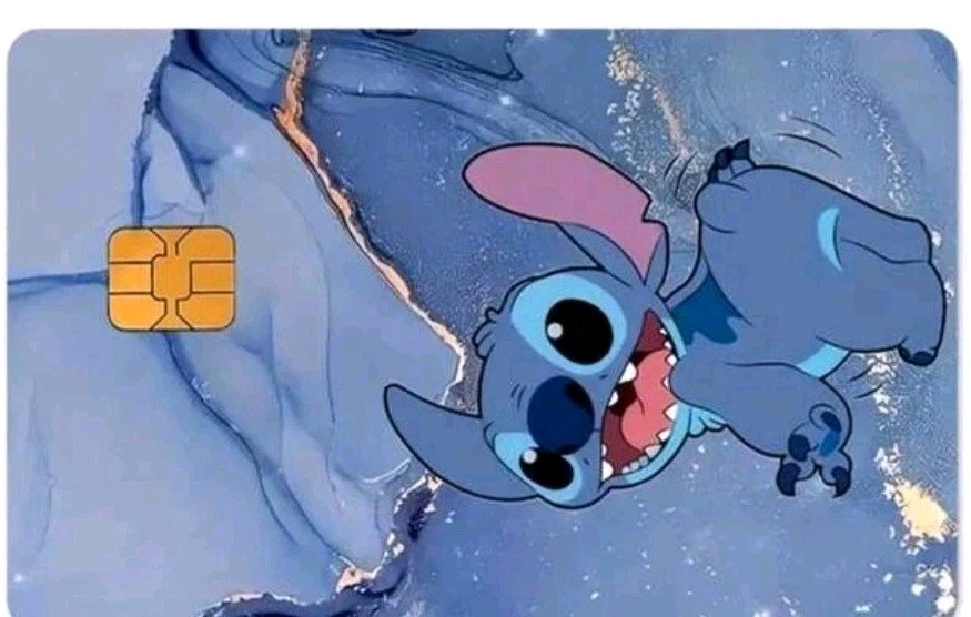 Lilo And Stitch Credit Debit Card Sticker Skin Free Shipping