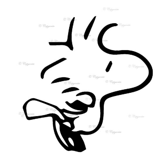 Woodstock Snoopy Cartoon Vinyl Decal Sticker for Home, wall, décor, bar, bedroom