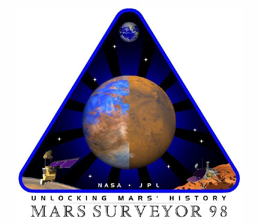 Nasa Mars Surveyor Sticker Decal M458