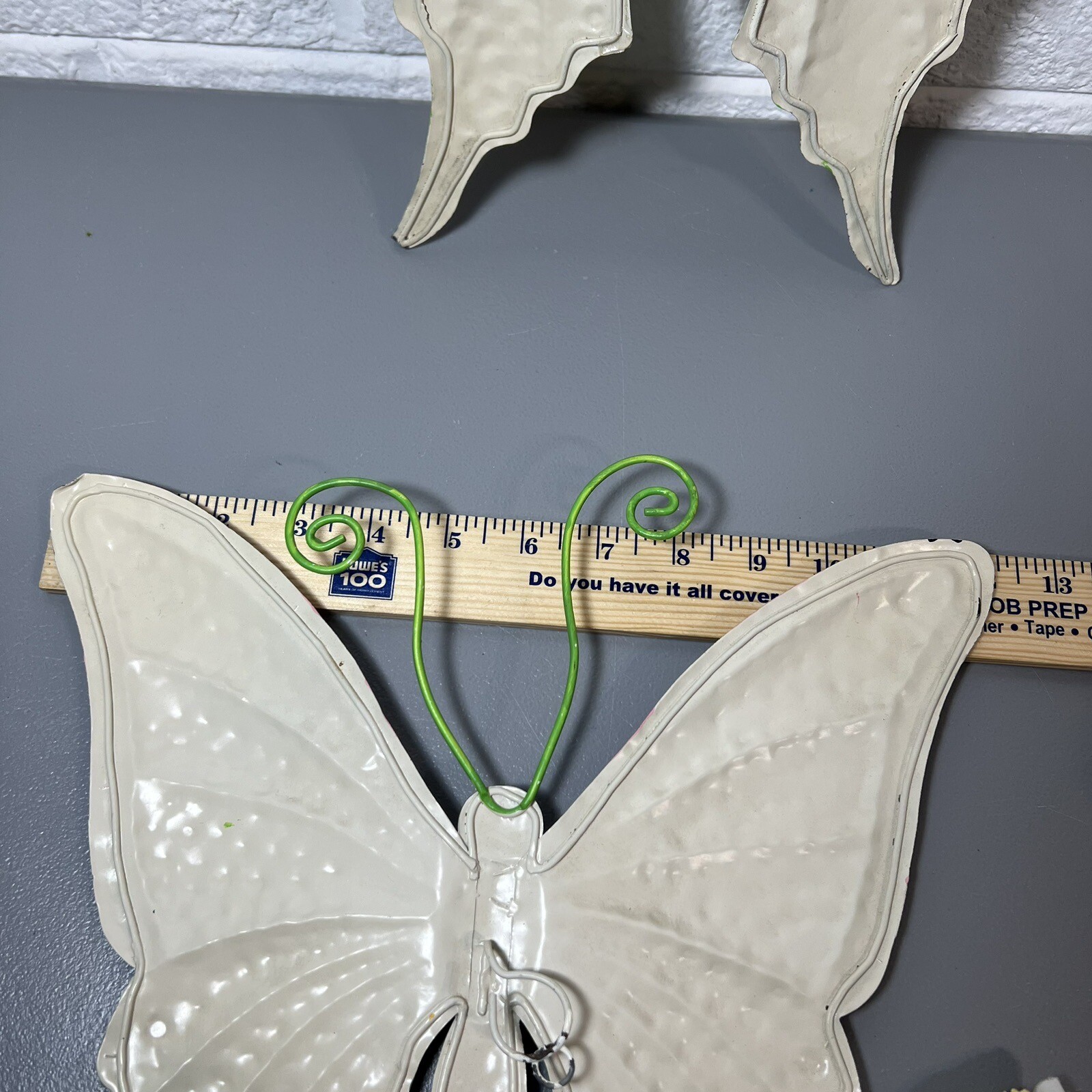 2 SET Art Butterfly Wall Decoration Metallic Decals Home Room MutiColor Decor