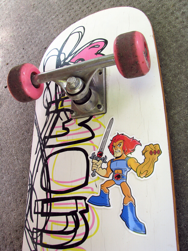 Lion-O Vinyl Sticker ThunderCats Skateboard Car Laptop Die Cut Decal 80s Cartoon