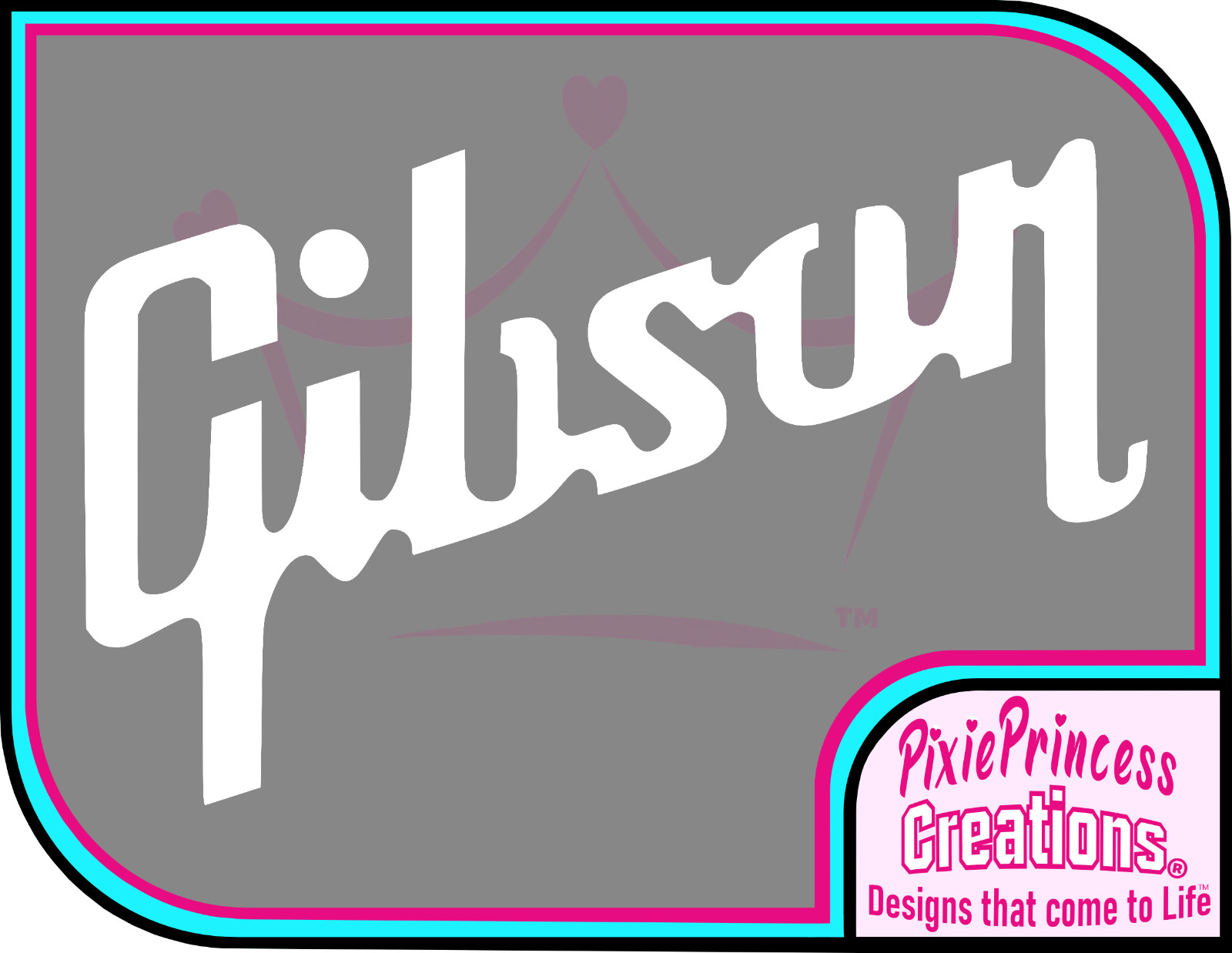 Gibson Guitar Bass Logo A Vinyl Sticker Car Bedroom Poster Art Wall Window Music
