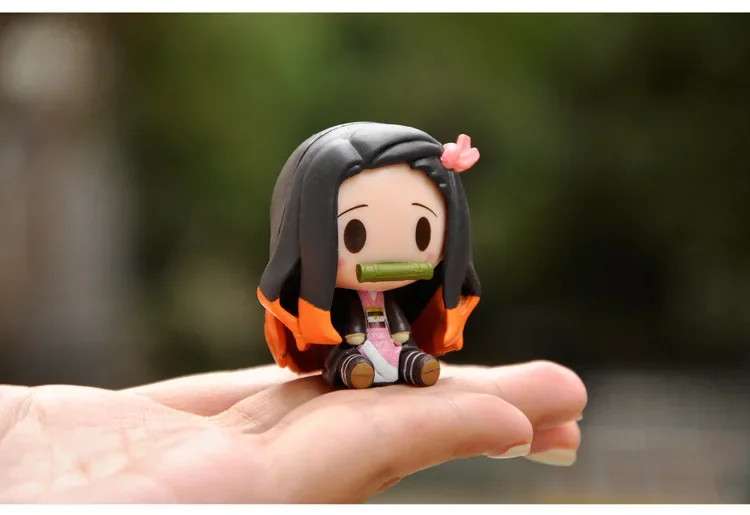 Kimetsu No Yaiba Action Figure – Tanjiro Nezuko Zenitsu Anime Model – Fans Gift