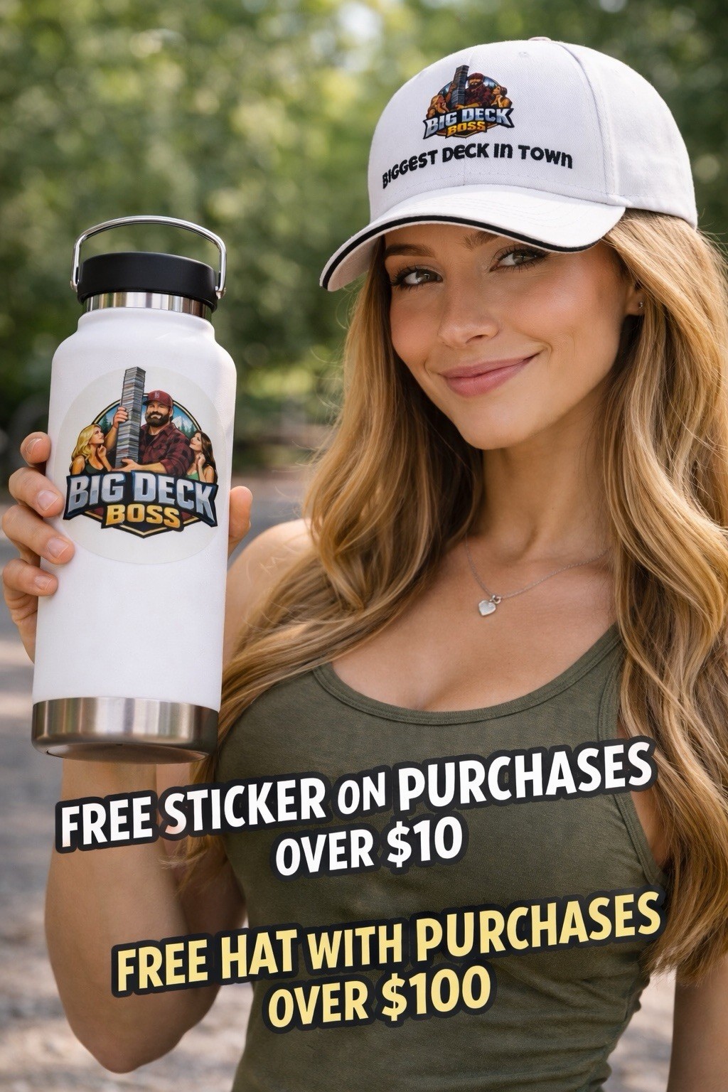 Big Deck Boss 3” Logo Sticker – Trading Card Decal – MTG / TCG / Sports Cards