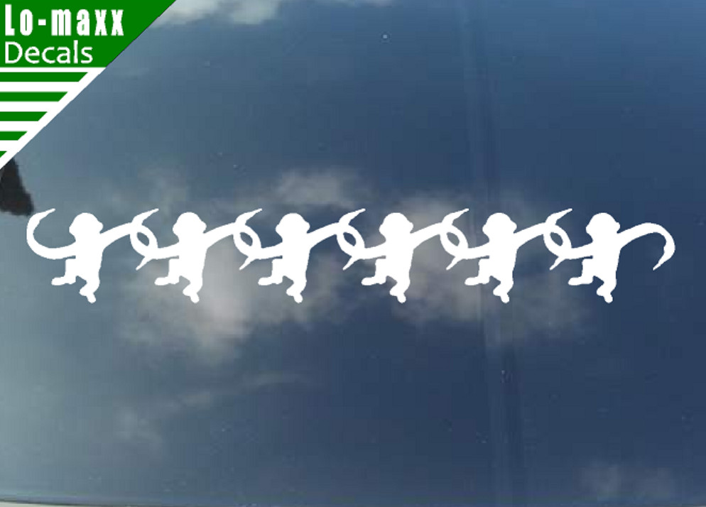 Barrel of Monkeys Chain Various Sizes & Colors High Quality Die-Cut Vinyl Decal