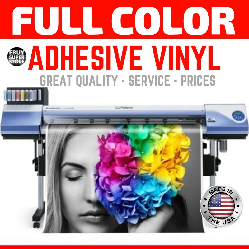 Custom Printed Vinyl Decals (Cut to Shape Available) | Outdoor Sign Sticker Logo