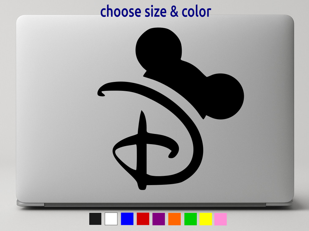 DISNEY WORLD MICKEY MOUSE EARS Vinyl Decal Window Wall Sticker CHOOSE SIZE COLOR
