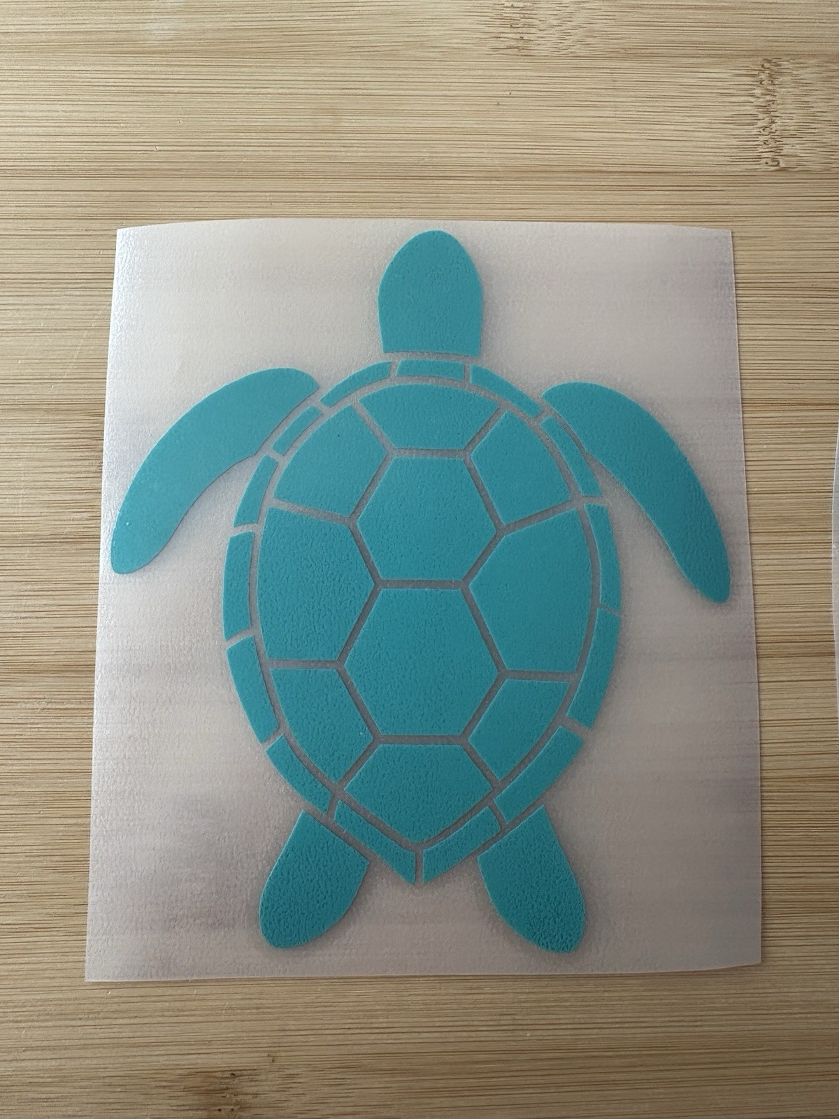 Sea Turtle Vinyl Decals 3 Pack – Floral Hibiscus Turtle Stickers – Car Laptop