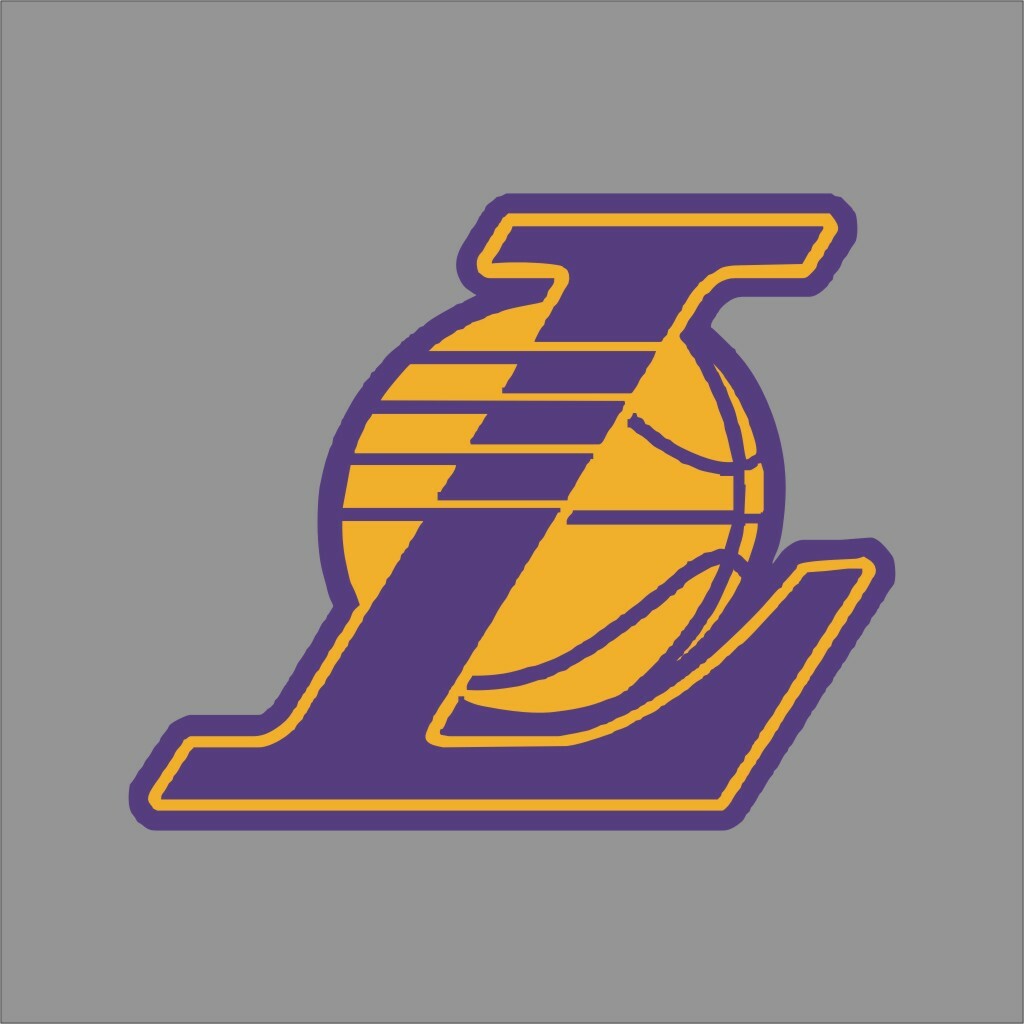 Los Angeles LA Lakers #2 NBA Team Pro Sports Vinyl Sticker Decal Window Wall
