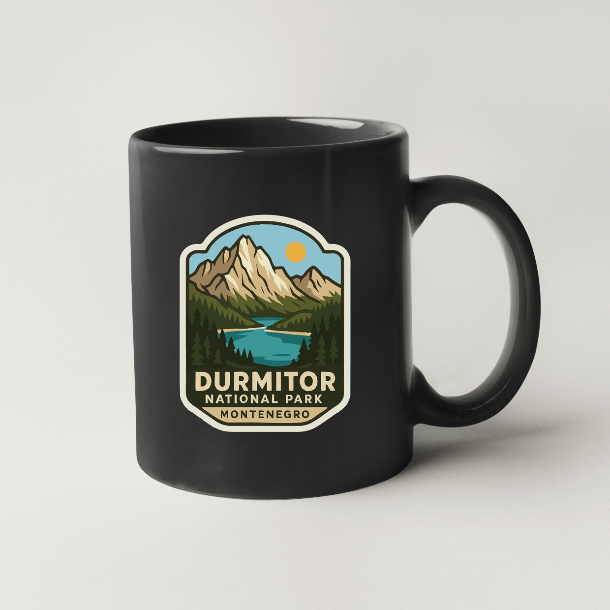 Durmitor Montenegro National Park Sticker Decal Vinyl Die-Cut World