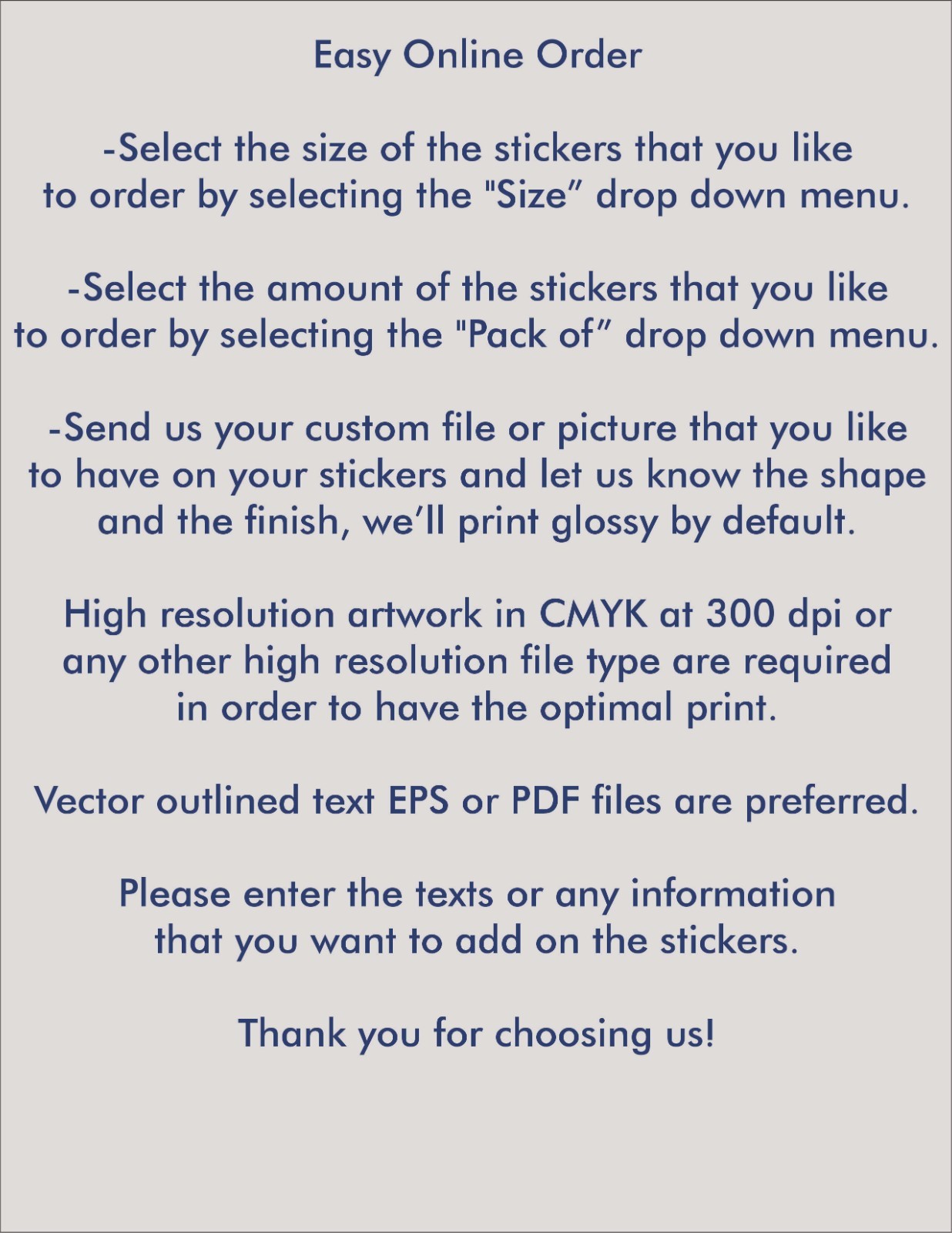 Custom Stickers Logo Product Label Bulk Decal Vinyl Water & Scratch Resistant