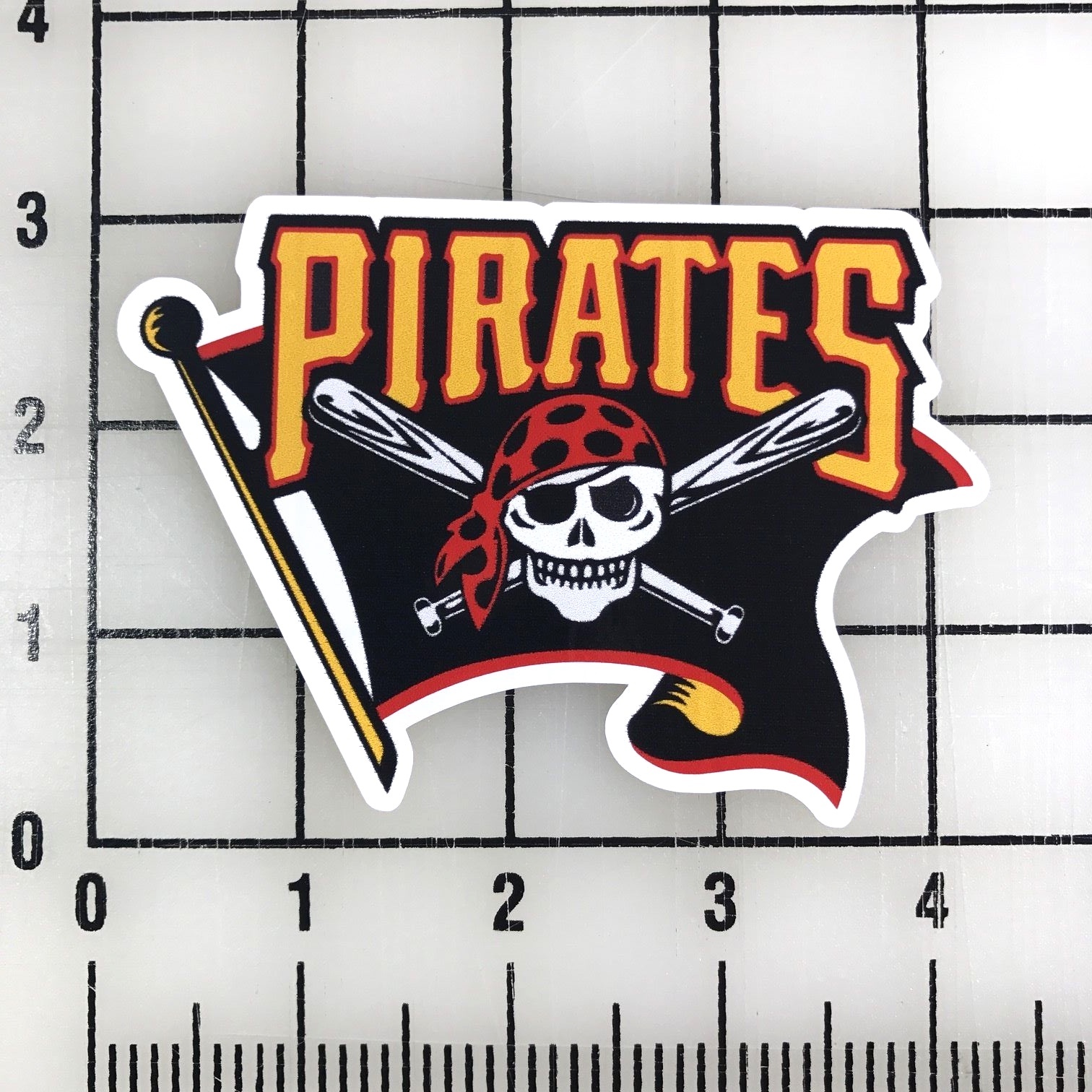 Pittsburgh Pirates MLB 4" Wide VInyl Decal Sticker – BOGO