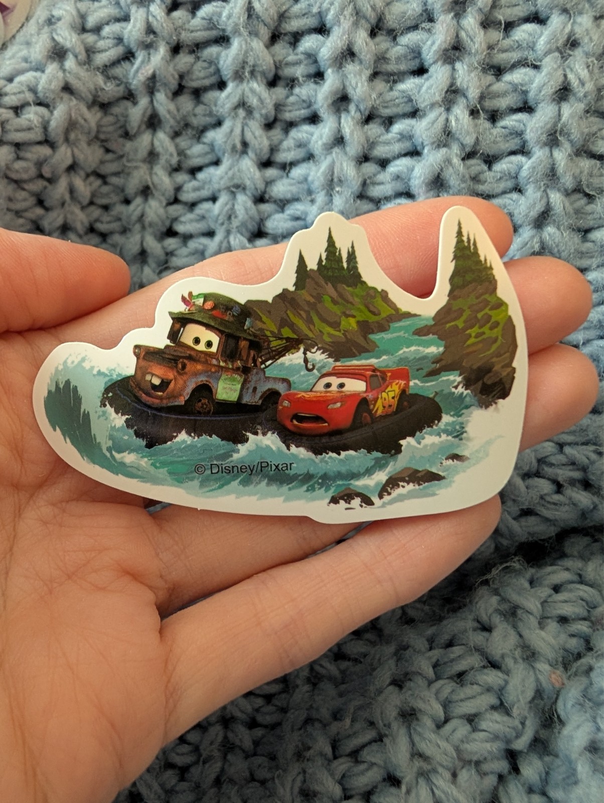 Cars, Pixar, Sticker, Disney, Lightning McQueen, Mater, Sally, Doc Hudson