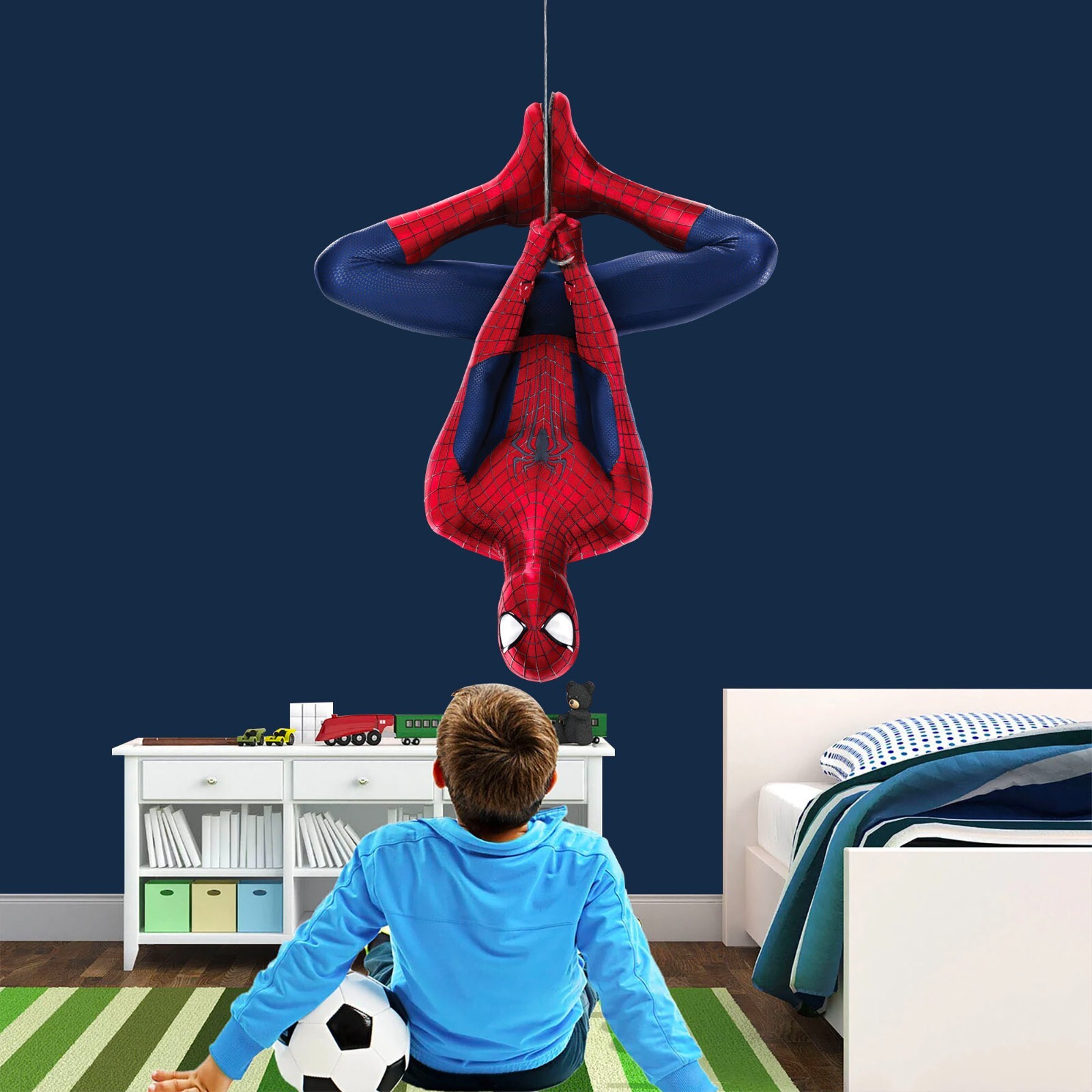 Avengers Spiderman Superhero Nursery Boy Bedroom Wall Decal Sticker
