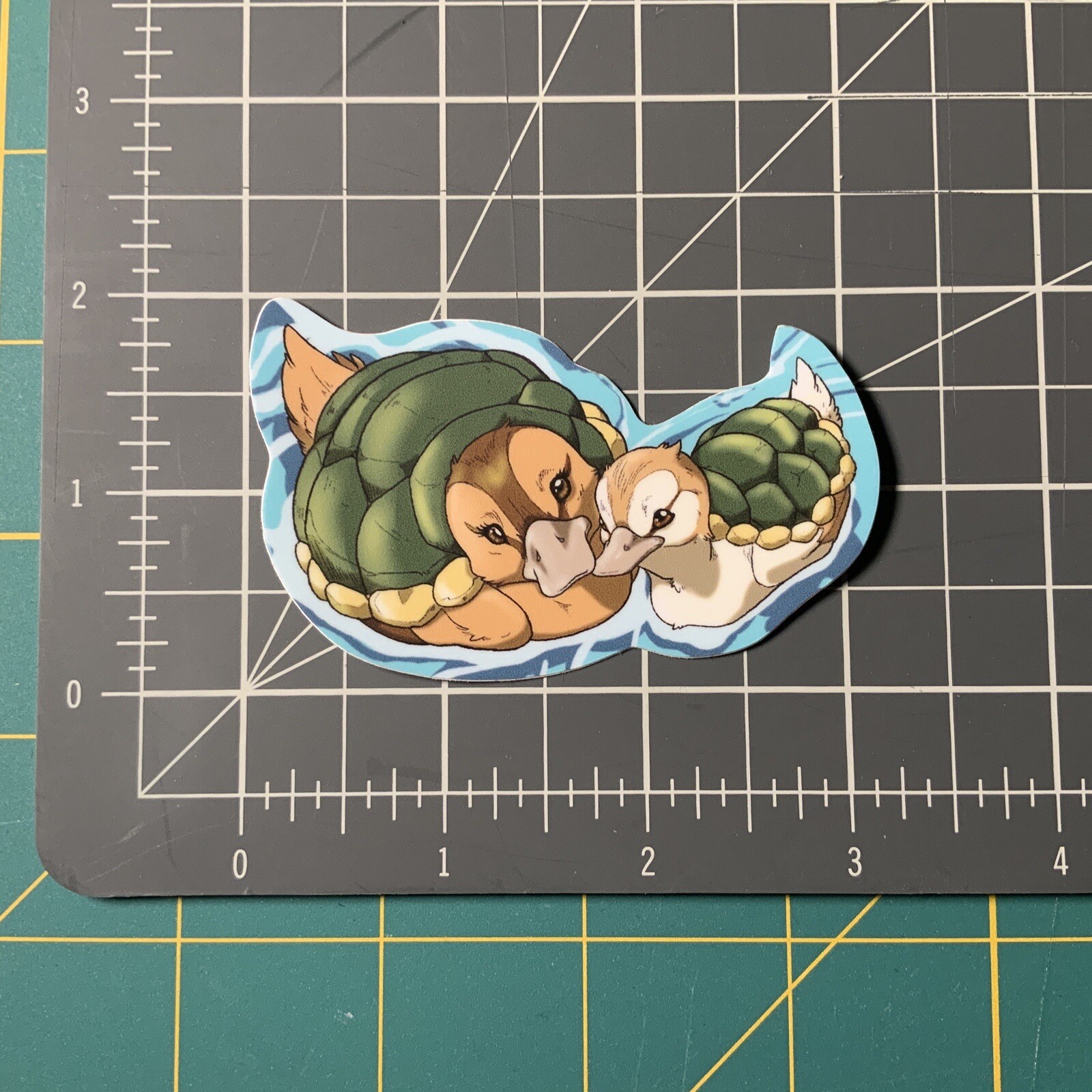 Turtle Ducks Vinyl Sticker 3” Avatar Last Airbender Zuko Korra Aang Manga Anime