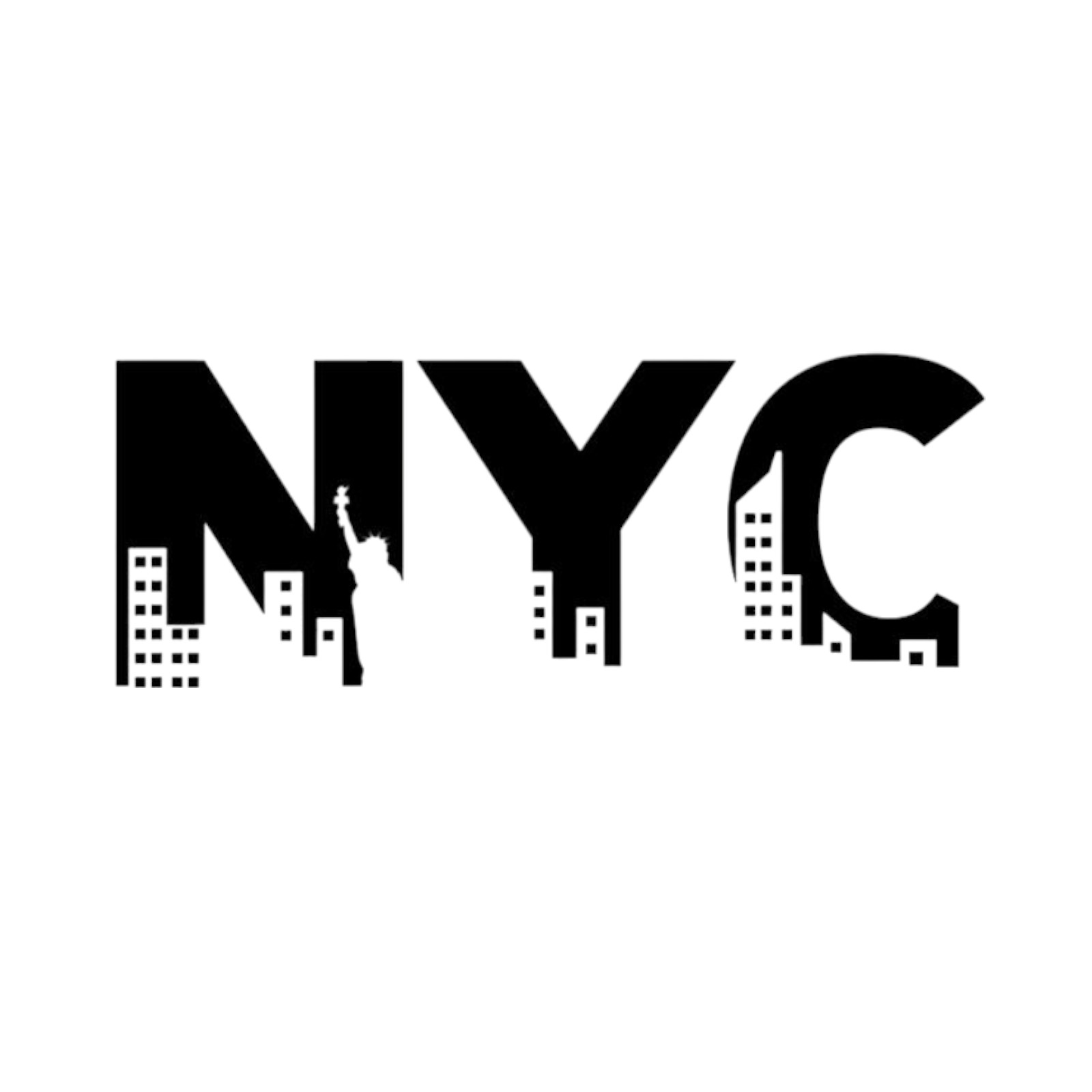 NYC New York City Vinyl Decal Sticker -Multiple Colors & Sizes- SHIPS FREE!