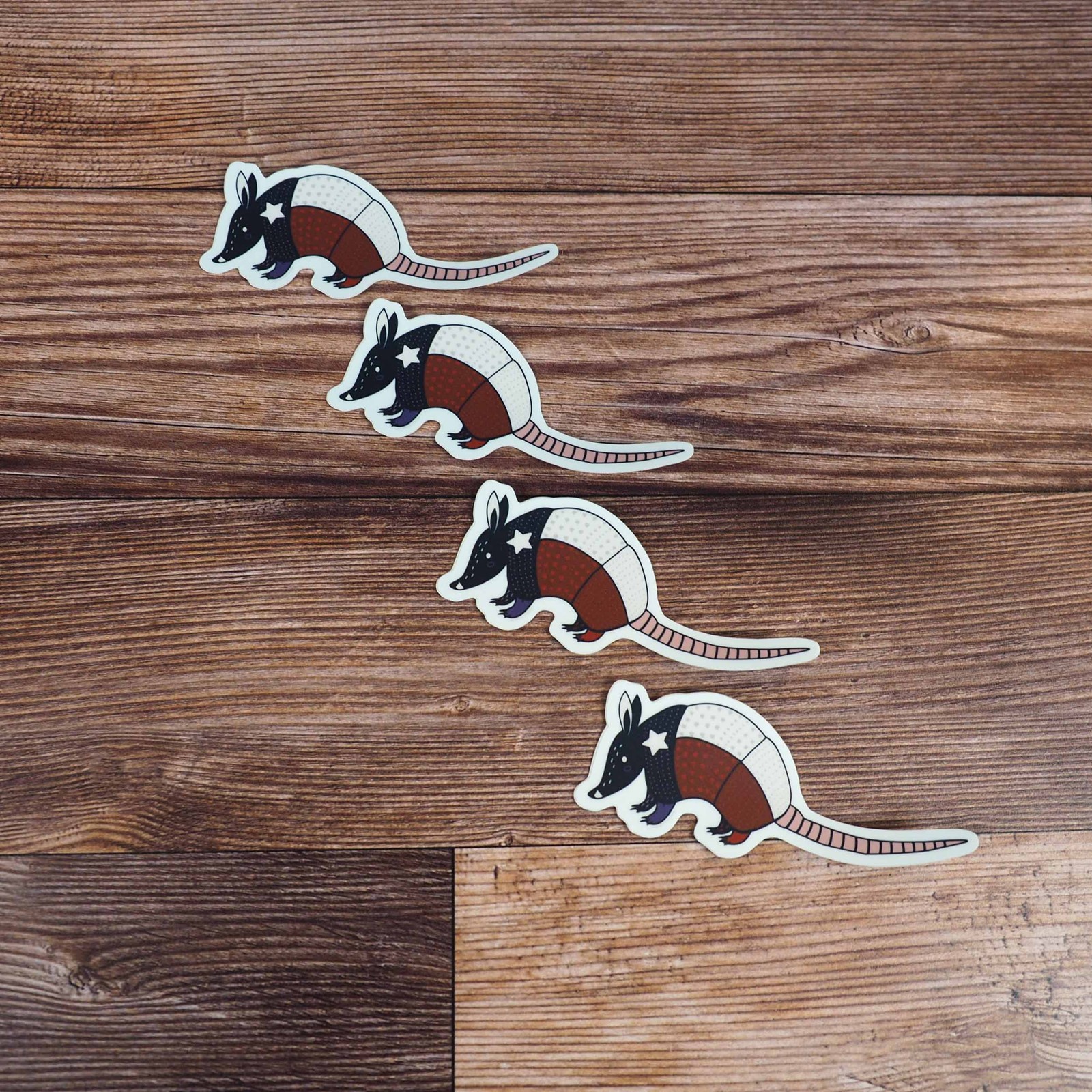 Texas Armadillo Sticker