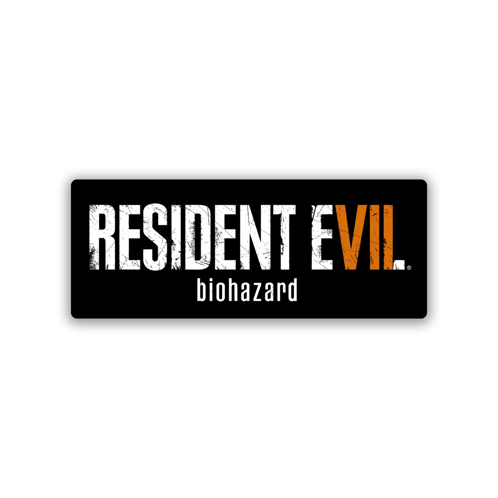 Resident Evil Sticker 4 Inch Vinyl Decal Retro Gaming Horror Video Games