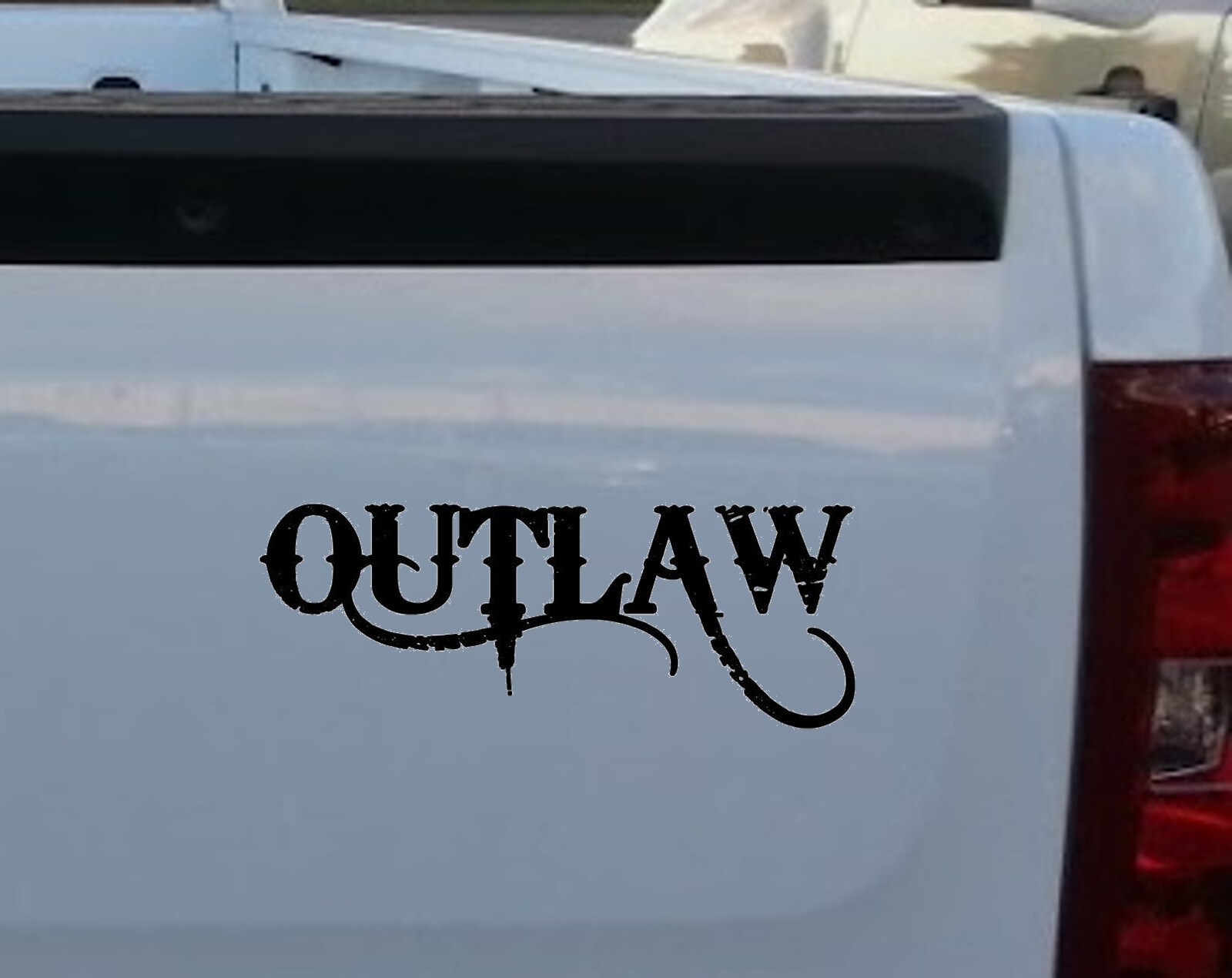 Outlaw Decal Sticker for Truck Window Nation Camper Trailer Vinyl D1045