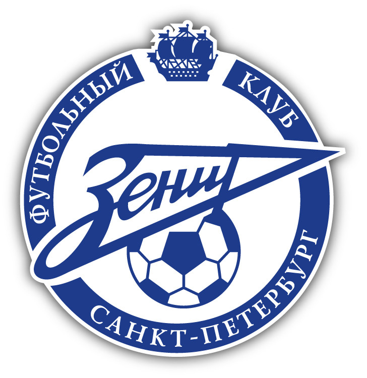 Zenit FC Saint Petersburg Russia Soccer Football Car Sticker Decal 5" x 5"