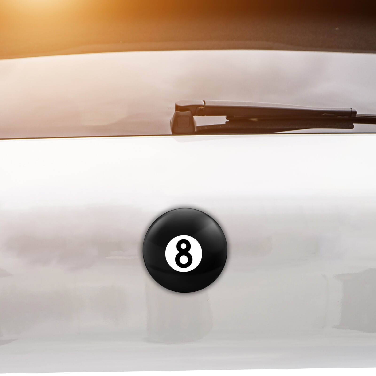 🎱 8 Ball Eight Vinyl Sticker Decal JDM Pool Hustler Billiards Car Auto Window