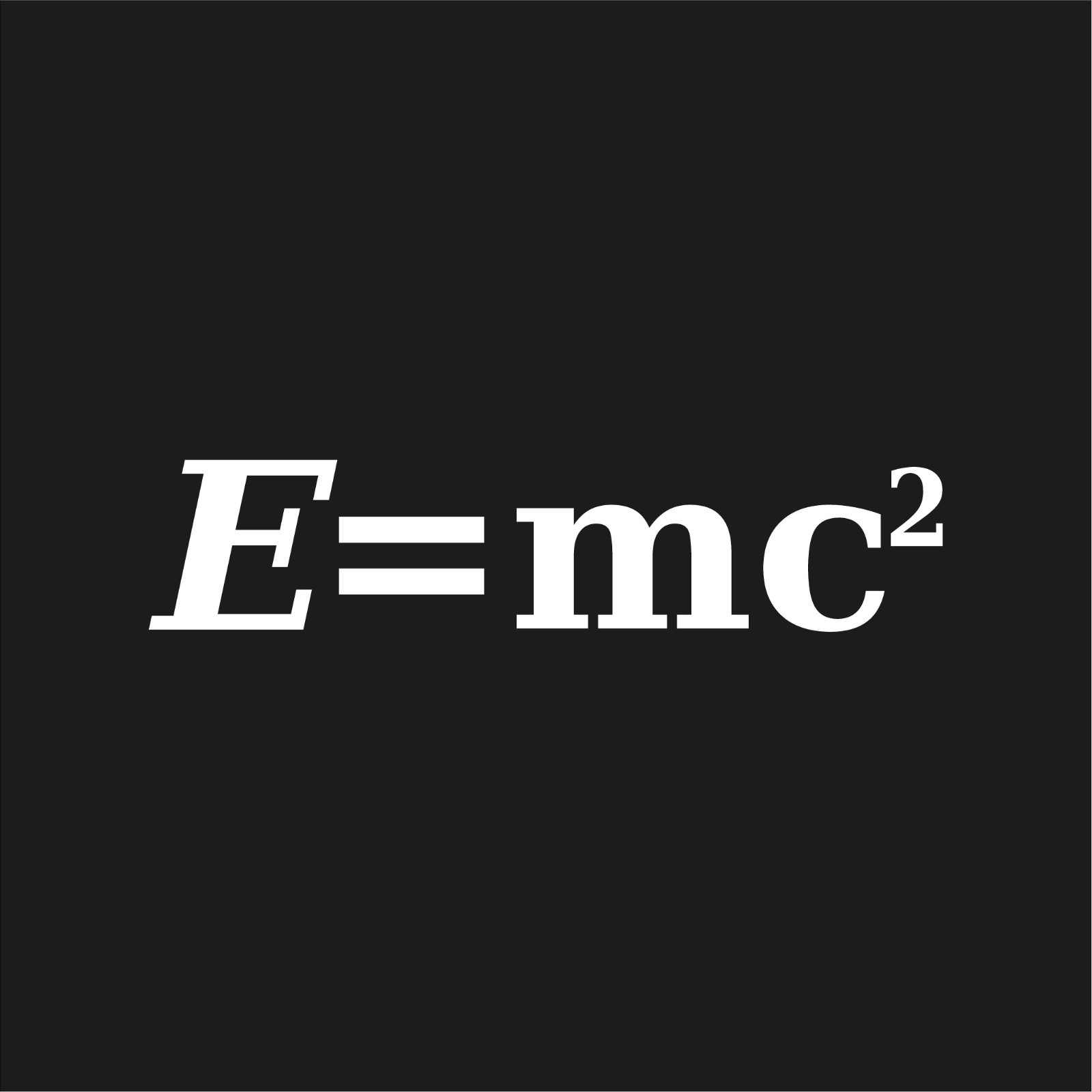 E=mc2 Vinyl Decal Math Equation Mathematics Mathematician Energy mass c2 Sticker