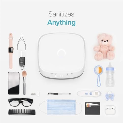 UV Light Sanitizer Box Large Capacity Touch Control