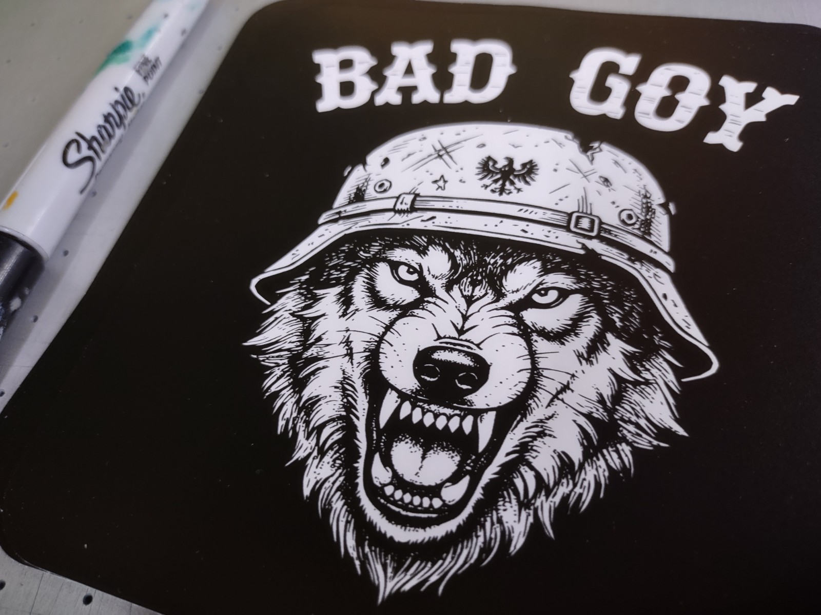 BAD GOY Assorted Stickers – Wolf, Skull, Bear, Eagle