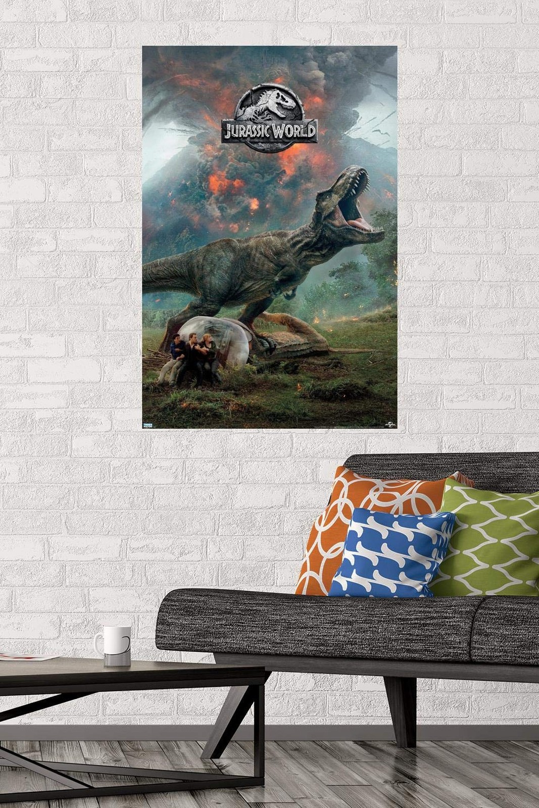 Trends International Jurassic World: Fallen Kingdom – Volcano Wall Poster, 22…