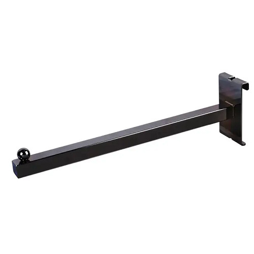 Econoco BLK/11 12" Square Tubing Faceout For Grid Panel (Pack of 24)