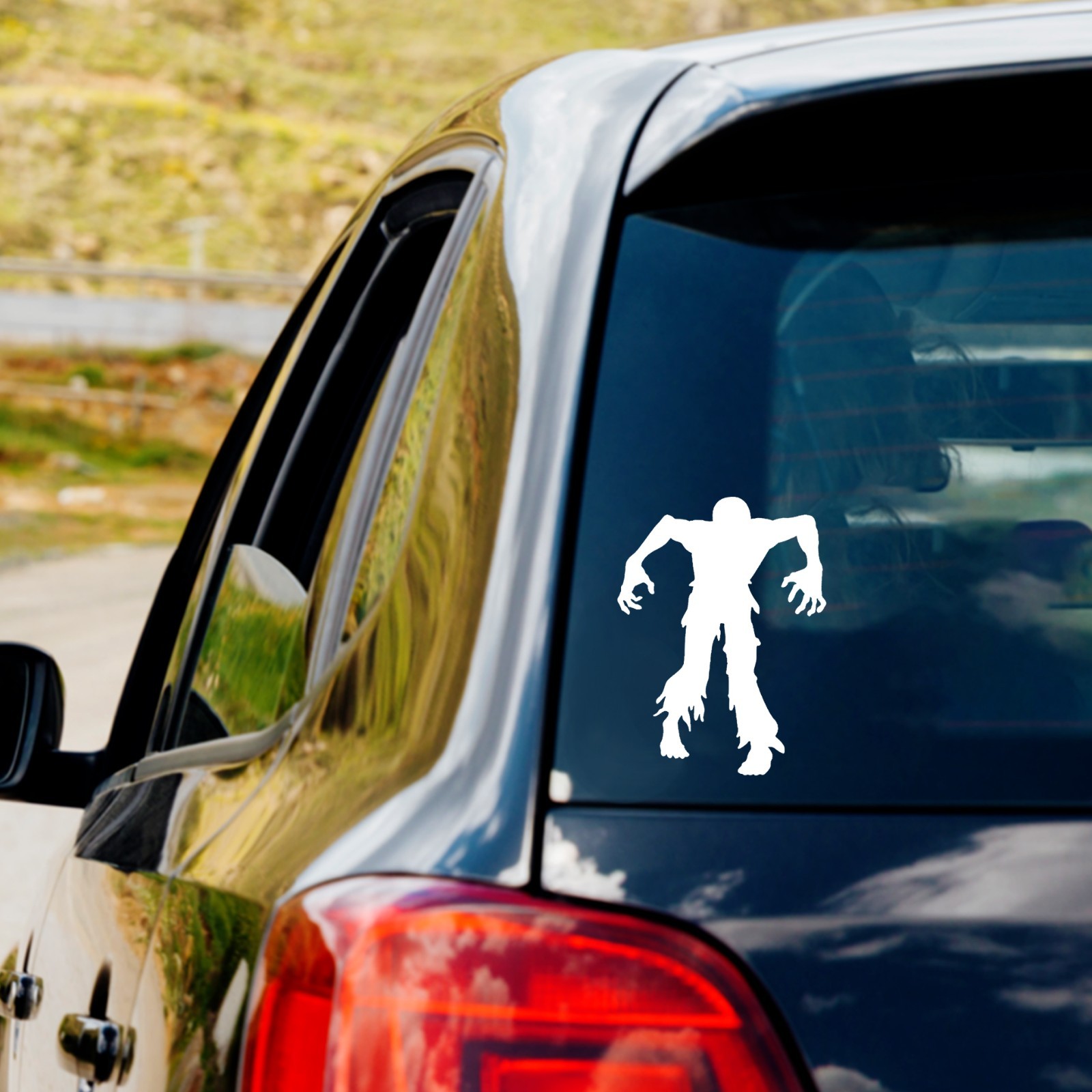 Zombie Vinyl Decal Sticker Car Truck Window Laptop Halloween Spooky Scary