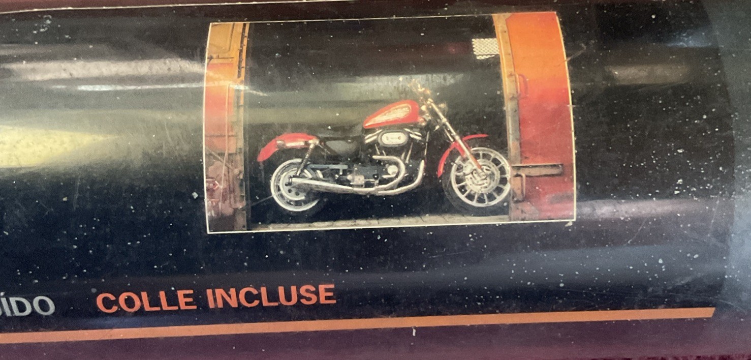 Harley-Davidson 6ftx9ft Sportster Box Car Motorcycle Giant Wall Mural
