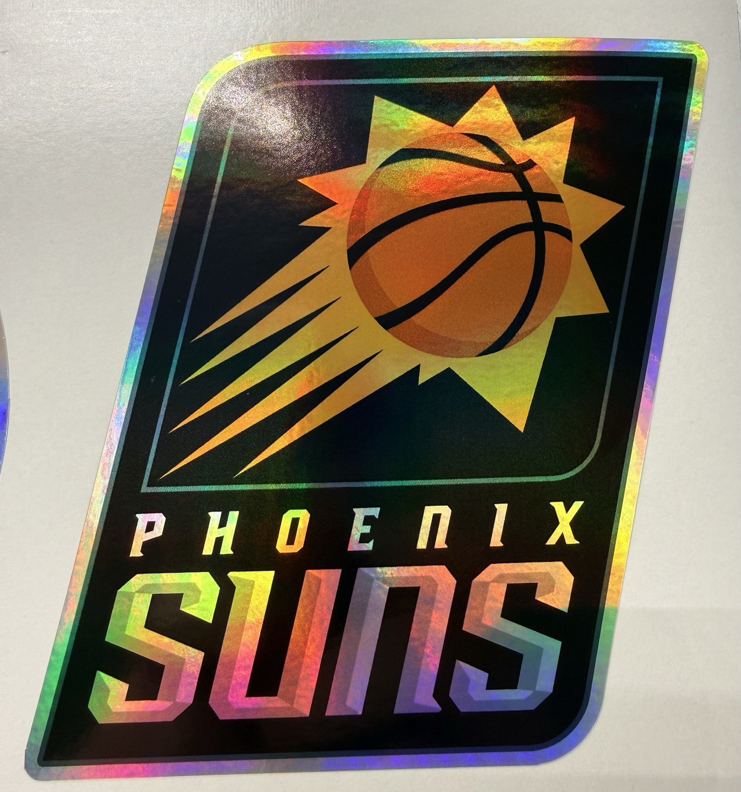 Phoenix Suns Holographic Vinyl Decal