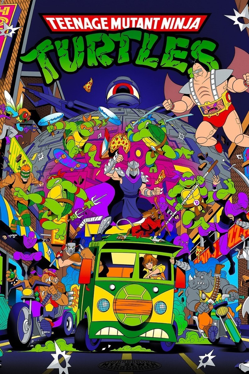 Teenage Mutant Ninja Turtles X VYNIL STICKER 3X3