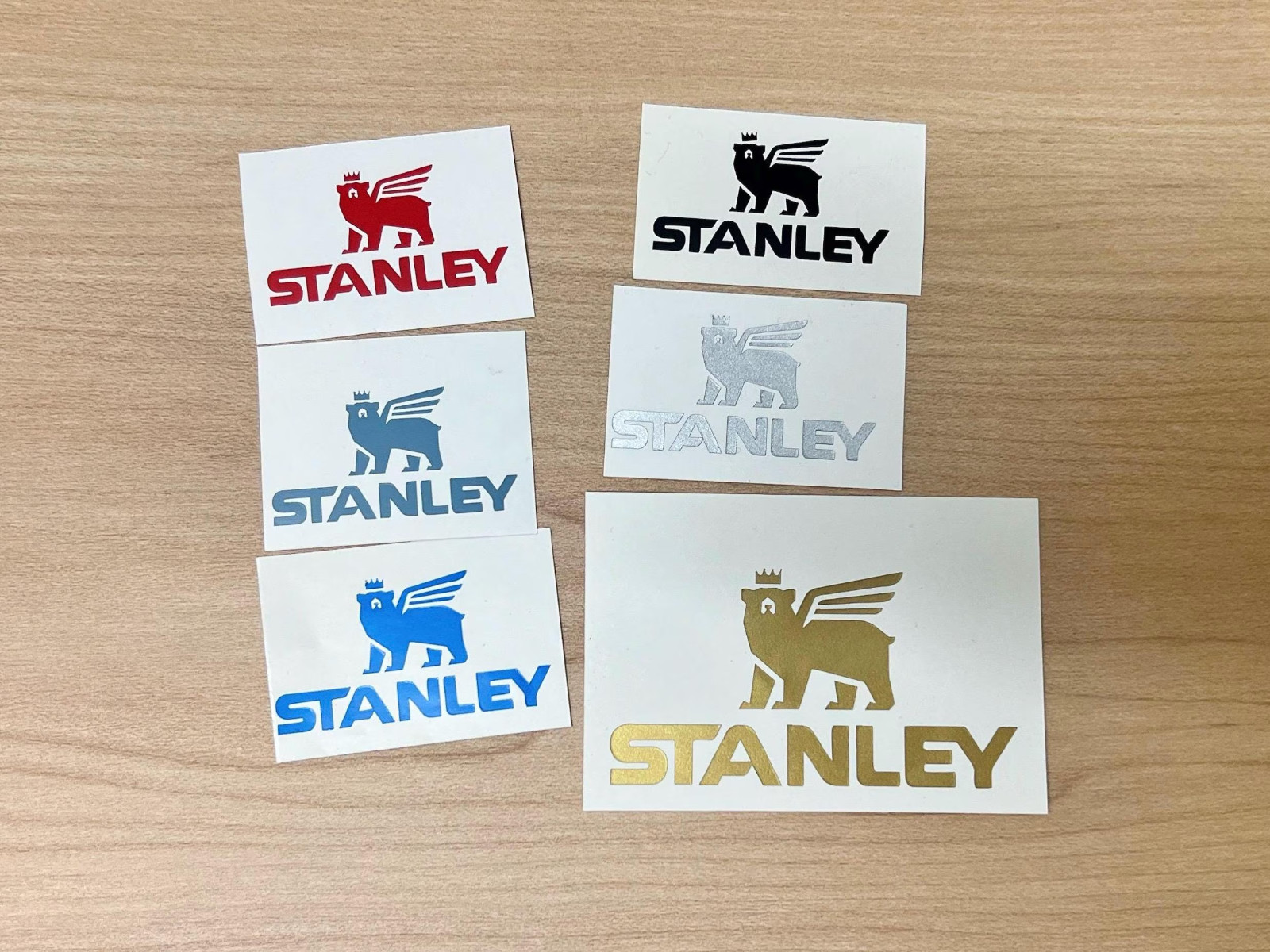 Stanley Logo Icon Tumbler Vinyl Decal Sticker 1.8"W ORIGINAL SIZE